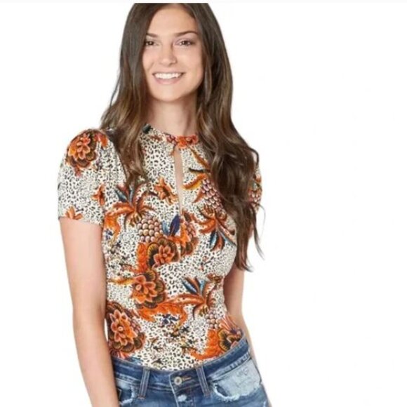 Free People Hear Me Roar Keyhole Top | S - Picture 1 of 7